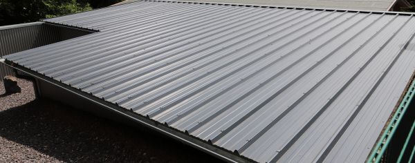 Tin Sheet Roofing Installation
